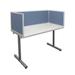 OBEX Acoustical Desk Mounted Privacy Panel | 12 H x 42 W x 0.63 D in | Wayfair 12X42A-A-TW-DM