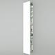 Robern M Series Recessed Framed 1 Door Medicine Cabinet w/ 7 Adjustable Shelves & LED Lighting in White | 70 H x 19.25 W in | Wayfair MC2070D621L