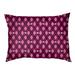 Tucker Murphy Pet™ Campion Argyle Skulls Outdoor Dog Pillow Polyester in Gray/Black | 9.5 H x 29.5 W x 9.5 D in | Wayfair