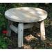 Symple Stuff Weitzel Solid Wood Outdoor Coffee Table Wood in Brown/Gray/Green | 18 H x 26 W x 26 D in | Wayfair CF1227