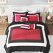 Charlton Home® Chenard 10 Piece Comforter Set Polyester/Polyfill/Microfiber in Red | King Comforter | Wayfair 5479CEC5E499472CB5370B9FD9546881