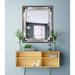 Heavner Cottage Beveled Accent Wall Mirror, Wood in Brown Laurel Foundry Modern Farmhouse® | 31.5 H x 27.5 W x 0.75 D in | Wayfair