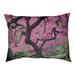 Tucker Murphy Pet™ Burkey Japaneses Maple Tree Designer Pillow Fleece, Polyester in Pink | 9.5 H x 29.5 W x 19.5 D in | Wayfair