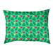 Tucker Murphy Pet™ Campion Tropical Outdoor Dog Pillow Polyester in Red/Green/Yellow | 17 H x 52 W x 17 D in | Wayfair