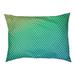 Tucker Murphy Pet™ Campion Mermaid Scales Cat Bed Designer Pillow Fleece, Polyester in Green | 14 H x 32.5 W x 42.5 D in | Wayfair