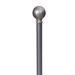 Charlton Home® Gephart Adjustable 0.62" Single Curtain Rod, Steel in Gray | 2 H x 84 W x 4.5 D in | Wayfair FE8B56690558467690C11FE094B783FC