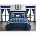 Latitude Run® Aleana Comforter Set Polyester/Polyfill/Microfiber in Blue/Navy | King | Wayfair A249D711130D493B938748308C95466A