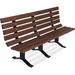 Arlmont & Co. Witherspo Plastic Park Outdoor Bench Plastic | 96 W x 23.5 D in | Wayfair 3509DFBB805F4339B5E3E0E01E7EC34B