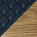 Symple Stuff Geis Three Seat Bench Wood/Fabric in Brown | 19 H x 62.5 W x 20 D in | Wayfair DW5-3DMOAK