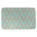 Ebern Designs Leffel Citrus Fruit Rectangle Non-Slip Bath Rug Memory Foam in Green | 23 W x 36 D in | Wayfair 4C8C5BE3AFBD479AAB4BC96B9E5954A6