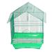 Tucker Murphy Pet™ House Top Style Small Parakeet Cage Plastic in Green | Wayfair A1314MGRN