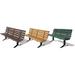 Arlmont & Co. Witherspo Plastic Park Outdoor Bench Plastic in Green | 96 W x 23.5 D in | Wayfair 3020A37D11794494A7D7C25B3F531AAA