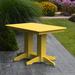 Red Barrel Studio® Nettie Plastic Dining Table Metal in Yellow | 32 H x 72 W x 33 D in | Outdoor Dining | Wayfair 28AAA60313EB4ACF887E7A0108C272D4
