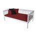 Red Barrel Studio® Sharo Mission Daybed Wood in White | 33 H x 43 W x 79 D in | Wayfair E4512510A8314B08BE9EFB11AFE8697A