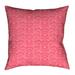Latitude Run® Avicia Indoor/Outdoor Throw Pillow Polyester/Polyfill blend in Pink | 20 H x 20 W x 3 D in | Wayfair 1592D4E831AF453B8391AA7C8B83FC48