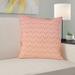 Latitude Run® Avicia Throw Pillow Polyester/Polyfill blend in Pink/Yellow | 20 H x 20 W x 3 D in | Wayfair DABE6D4B9E08483AB45DA167D3519718