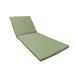 George Oliver Indoor/Outdoor Chaise Cushion Cover Acrylic, Terracotta in Brown | 2 H x 30 W in | Wayfair 100CK-CHAISE-CILANTRO