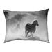 Tucker Murphy Pet™ Burney Galloping Horses Designer Pillow Fleece, Polyester | 14 H x 42.5 W x 32.5 D in | Wayfair AF9D6797AFC74DBFBC443C353C1B0A6A