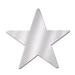 The Party Aisle™ Jumbo Foil Star Cutout in Gray | 9 H x 9 W in | Wayfair 96416C14A76A4E31BFEDC6D040C0F569