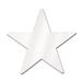 The Party Aisle™ Jumbo Foil Star Cutout in White | 15 H x 15 W in | Wayfair 401FB1DFB5784B52898026DDC8C927FA