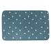 Ebern Designs Leffel Bunny Rabbit Rectangle Non-Slip Bath Rug Memory Foam in Blue | 23 W x 36 D in | Wayfair 751F6C08B9D74636856C1B2106793CA7