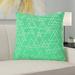 Latitude Run® Avicia Throw Pillow Polyester/Polyfill blend in Green | 18 H x 18 W x 3 D in | Wayfair 63C3627177A84FB5967825483D0790C5