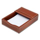 Charlton Home® Mehta Leather 4 x 6 Memo Holder in Rustic Leather in Brown | 1.75 H x 4.75 W x 7 D in | Wayfair 1EC7407D7CE34836932D0BD834D86AEF