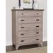 Darby Home Co Erving 5 Drawer Chest Wood in Gray | 52 H x 42 W x 19.83 D in | Wayfair BC1D9ADB37434D9CB88BC44BF47E621C