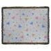 Ebern Designs Leffel 90's Retro Woven Cotton Blanket Cotton in Gray | 52 H x 37 W in | Wayfair 38DDEB0D734F49A9A2EF2566F3E0DB3D
