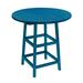 Beachcrest Home™ Shay Plastic/Resin Bistro Outdoor Table Metal in Blue | 41 H in | Wayfair 805BDA5BA53B40BD83C26CCB7542EA56