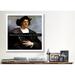 Winston Porter Icons, Heroes & Legends Christopher Columbus Quote Painting Print on Canvas in Black | 12 H x 12 W x 1.5 D in | Wayfair