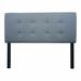 Winston Porter Allande Upholstered Panel Headboard Upholstered in Black | California King | Wayfair B15F6B44AC1A4DED9009712439DD7906