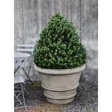 Gracie Oaks Mclellan Classic Rolled Rim Cast Stone Pot Planter Metal | 40 H x 48 W x 48 D in | Wayfair 9900597C54E94ECF916EA88CBF936A35