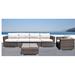 Joss & Main Frissell Fully Assembled 5 - Person Seating Group w/ Cushions |Convenient wicker patio sofa in Gray | 26 H x 122 W x 33 D in | Wayfair