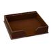 Ebern Designs Bramfield Conference Pad Holder in Chocolate Leather in Brown | 4 H x 17 W x 18.75 D in | Wayfair 420975DE8CEB422D8619FDDED6413774