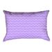 Latitude Run® Avicia Art Deco Lumbar Pillow Linen in Indigo | 14 H x 20 W in | Wayfair B66FC92FA5C84F96ACB7D9DB536B3A60