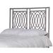 Rosecliff Heights Haskins Open-Frame Headboard Wicker/Rattan in Gray | 60 H x 63 W x 1.5 D in | Wayfair 9FD560874DD54397A35E685B4DDFC8BC