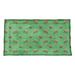 Latitude Run® Avicia Blue Sea Otters Pattern Pillow Sham - Microfiber Polyester in Green/Indigo | 23 H x 31 W in | Wayfair