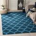 Blue 72 x 0.25 in Area Rug - Ebern Designs Rodgers Handwoven Flatweave Wool Area Rug Wool | 72 W x 0.25 D in | Wayfair