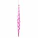 The Holiday Aisle® Shiny Spiral Icicle Christmas Ornament Plastic in Pink | 14.6 H x 1.58 W x 1.58 D in | Wayfair 8B183793C60A4C168409303DFAEF242D