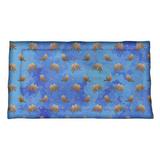 Latitude Run® Avicia Blue Sea Otters Pattern Pillow Sham - Microfiber Polyester in Blue/Indigo | 23 H x 39 W in | Wayfair