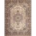 Brown/Red 48 x 24 W in Indoor Area Rug - Astoria Grand Curt Traditional Beige/Red Area Rug Polyester/Wool | 48 H x 24 W in | Wayfair