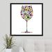 Latitude Run® 'Wine Glass Party II' Painting on Canvas Canvas | 31.7 H x 31.7 W x 1.75 D in | Wayfair 1DAD6488F2764B8E964B484F7813825A