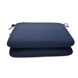 Sol 72 Outdoor™ Outdoor Sunbrella Seat Cushion Acrylic, Polyester in Blue/Yellow | 2 H x 20 W in | Wayfair CST51862 37946080