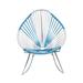 Innit Designs Acapulco Country Flag Rocker in Gray/Blue | 31 H x 33 W x 33 D in | Wayfair i03-03-17