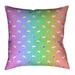 Latitude Run® Avicia Throw Pillow Polyester/Polyfill blend in Pink/Green/White | 36 H x 36 W x 14 D in | Wayfair 2E43B05B0C844182AF7535128EE425C4