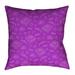 Latitude Run® Avicia Indoor/Outdoor Throw Pillow Polyester/Polyfill blend in Indigo | 20 H x 20 W x 3 D in | Wayfair