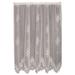 August Grove® Bretta Floral Sheer Rod Pocket Single Curtain Panel Polyester in White | 84 H in | Wayfair 17C5EB8666724CAC98AAA07C869A3531