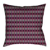 Latitude Run® Avicia Geometric Throw Pillow Polyester/Polyfill blend in Pink | 28 H x 28 W x 9.5 D in | Wayfair A33380E8ED4A463C8A5D4C82340946F2