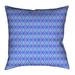 Latitude Run® Avicia Pillow Cover Polyester in Blue/Indigo | 14 H x 14 W in | Wayfair 4465A76072534D3AAD615F2EA7FCE14D